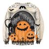 Autumn Winter 3D Printed Halloween Pumpkin Head Pattern Hoodie Fashionable Loose Large Casual Pullover Top Pullovers & Long Sleeves Men’s