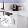 Прочный Стальной Кронштейн-Вешалка для Шкафа Скрытое Крепление Профессиональная Стальная Настенная Вешалка Устойчивое Крепление Регулируемый Металлический Комплект для Подвешивания