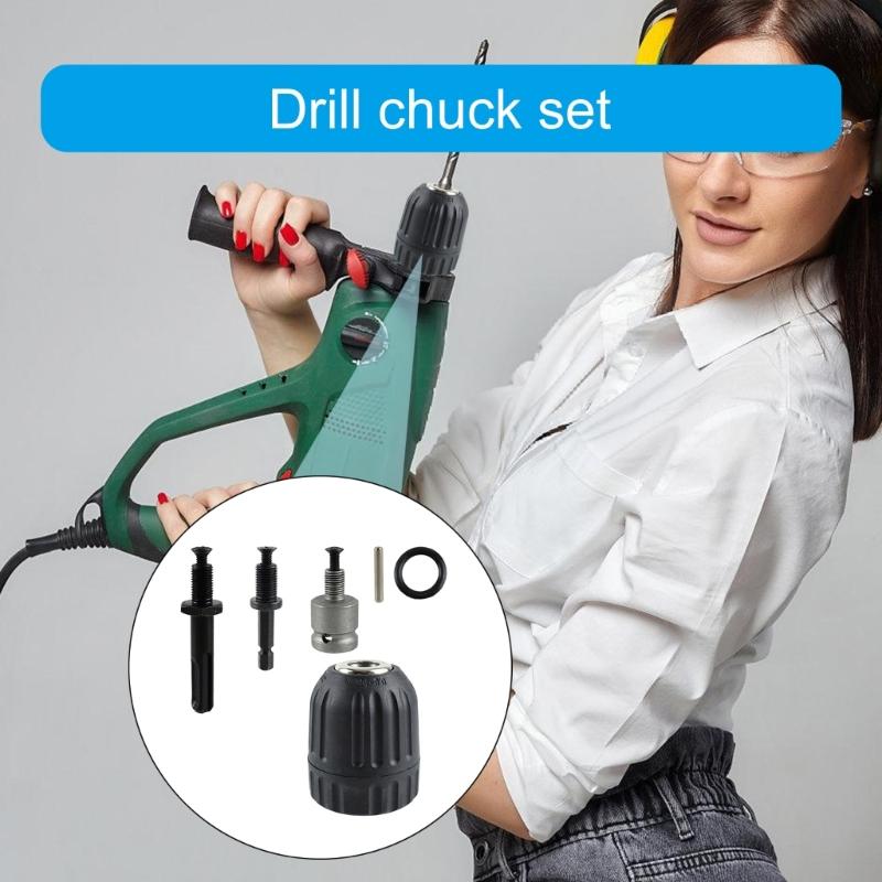 Набор из 6 шт. головок для гайковерта, вместимость 0,8-10 мм, простая установка для механиков-энтузиастов, резьба 3/8-20UNF