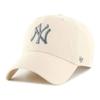 Casquette - 47 BRAND - CLEAN UP - Beige - 100% Coton - Décontractée Pour Fans Yankees