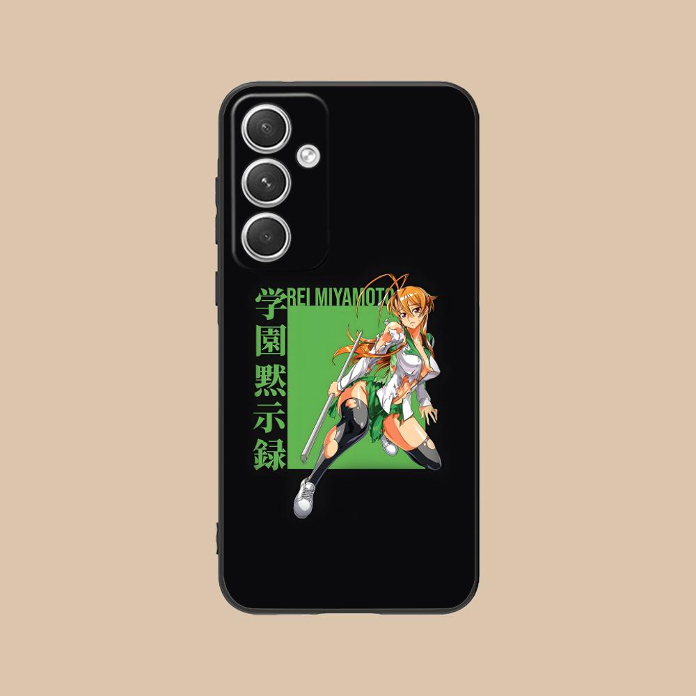 Чехол для телефона Highschool Rei Miyamoto для Samsung Galaxy S26 S25 S24 S23 S22 S21 S20 Note20 Plus FE Ultra Красочная Обложка Красивый