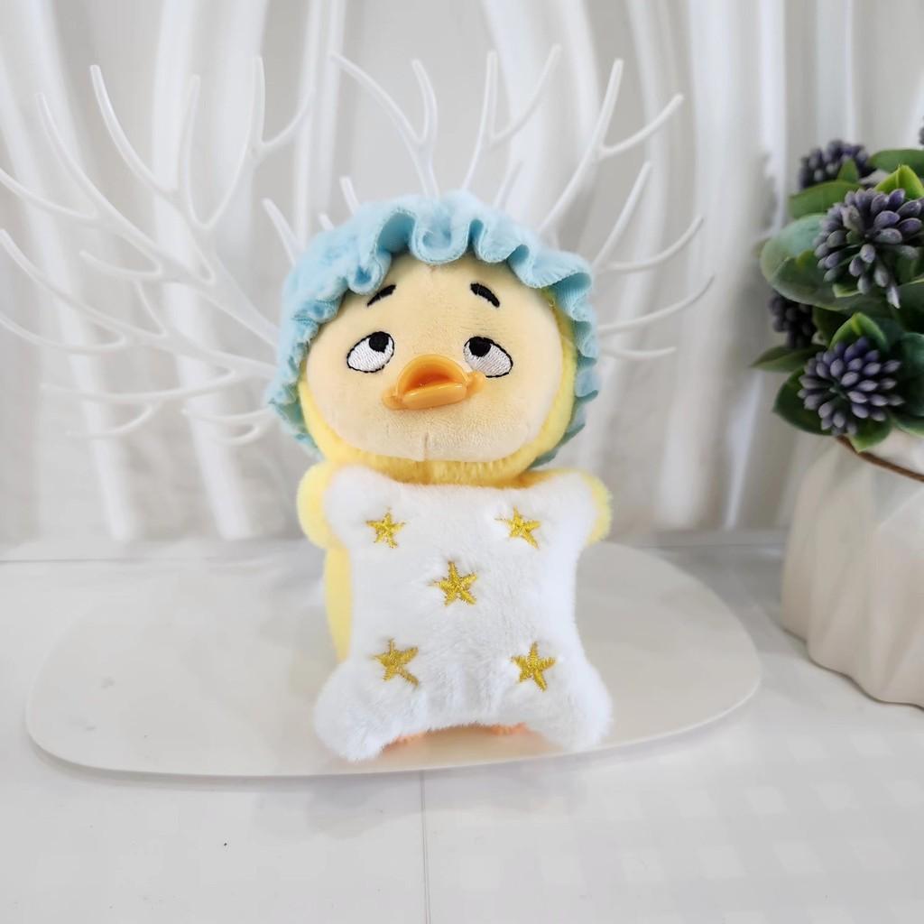 Annoying Adorable Duck Keychain Cute Cartoon Girl Backpack Decoration Doll Plush