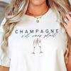 Футболка «Шампанское, пожалуйста», Футболка Champagne Please, Унисекс