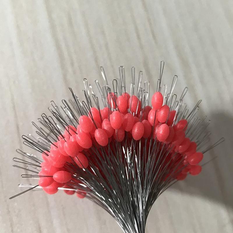 300 шт. поплавковая резиновая пробка, пробка-поплавок для рыбалки, поплавок, цилиндрическая космическая фасоль