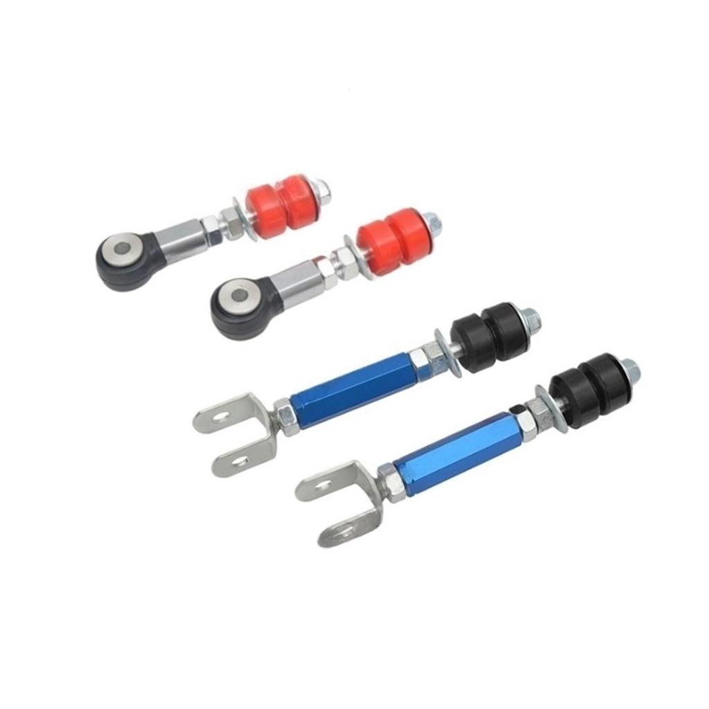 Front & Rear Adjustable Extension Stabilizer Bar End Links Fits Land Cruiser 100