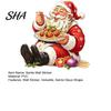 Indoor Outdoor Holiday Ornaments Santa Claus Wall Sticker, Waterproof PVC Decal, Removable Decorative Window Clings Festive Art for Glass Windows And