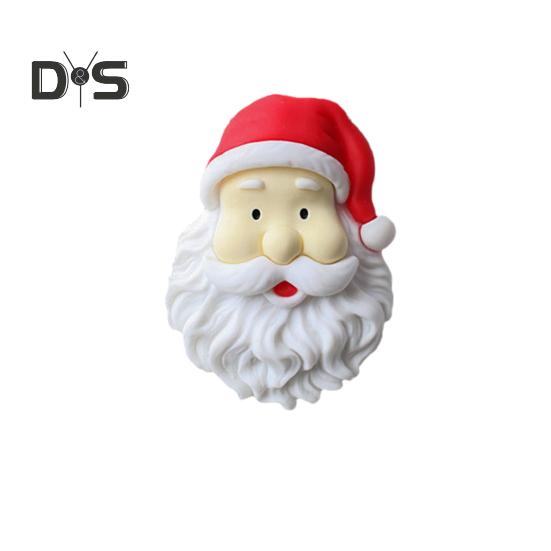 Рождественская елка Снеговик Лось Санта-Клаус Форма Ароматерапевтический зажим 90 градусов Вращающийся автомобильный воздуховод Освежитель воздуха Орнамент Интерьер