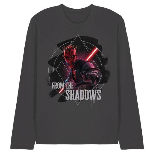 Star Wars: Maul-Shadow Lord Unisex Adult From The Shadows Long-Sleeved T-Shirt