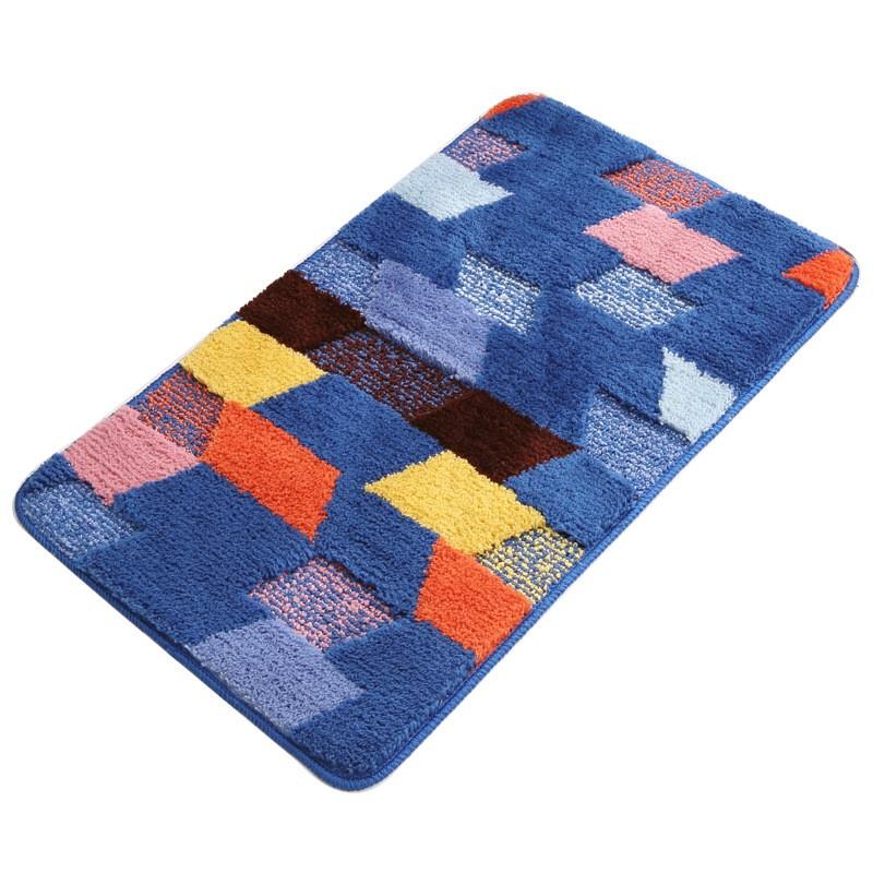 Plush Door Mat Entryway Bathroom Kitchen Bedroom Non-Slip Absorbent Floor In Modern Minimalist Style
