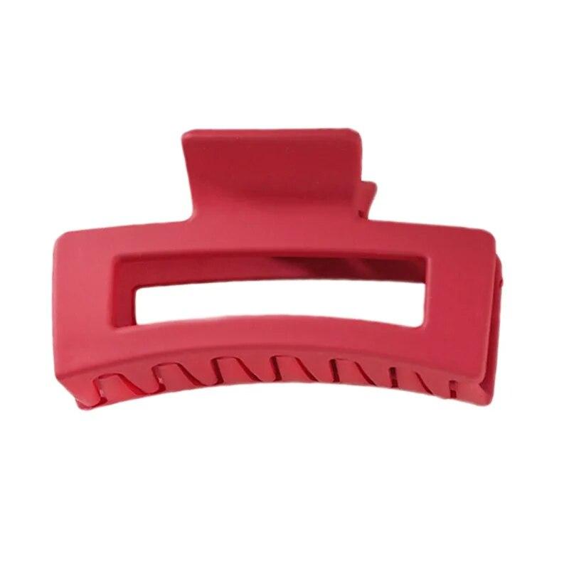 Ретро милая матовая заколка ярких цветов, заколка для волос на затылке женской головы, заколка в виде акулы, аксессуары для волос