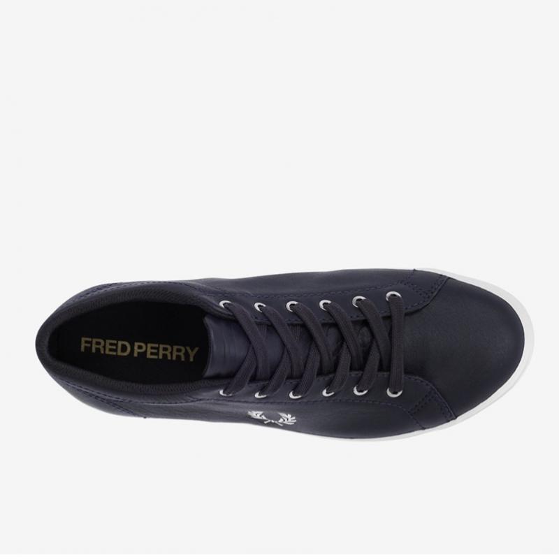 Fred Perry Мужские Черные Кроссовки Sfpm2437311 267