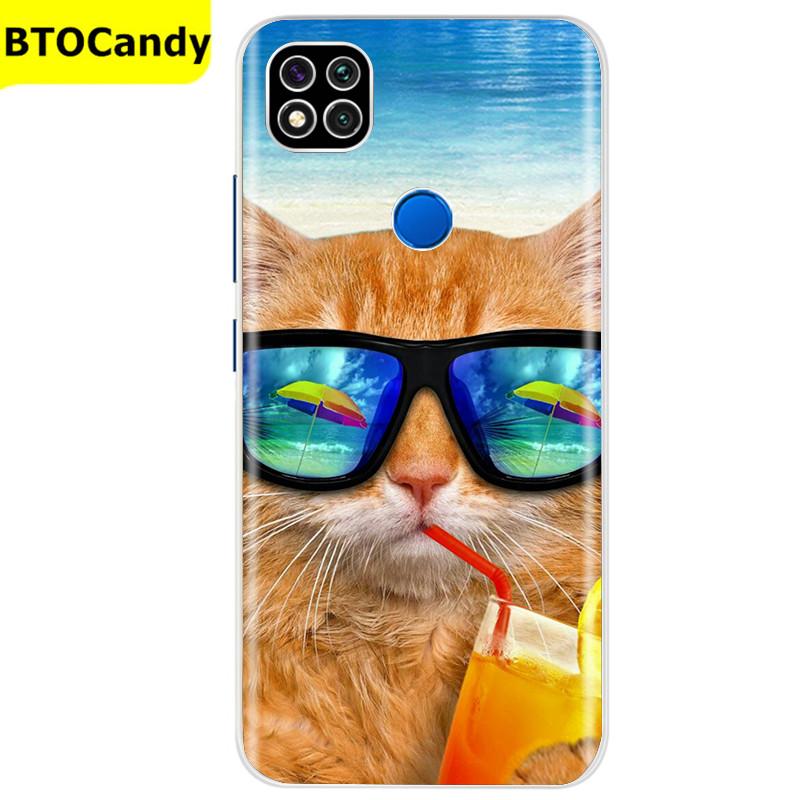 Чехол для Redmi 9C NFC для Xiaomi Redmi 9C 9 C NFC, мягкий силиконовый чехол на заднюю панель, силиконовый чехол для Redmi 9C NFC, чехол для телефона Fundas