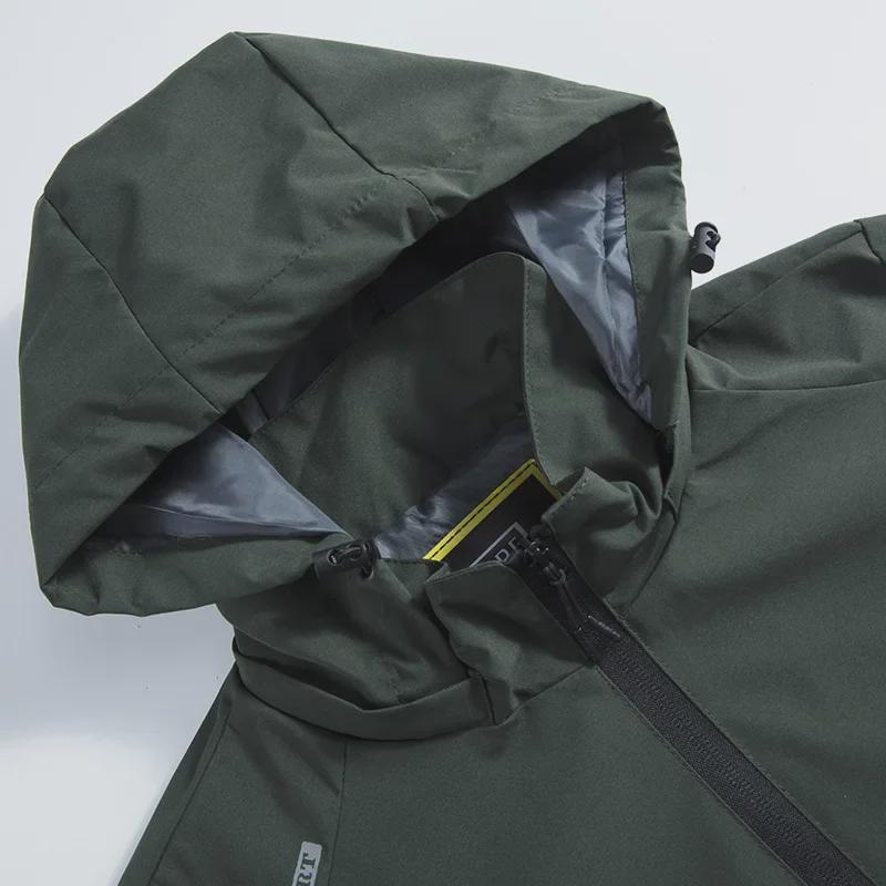 Мужская съемная водонепроницаемая дышащая куртка для активного отдыха на осень-зиму 2024 г.