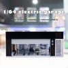 1/64 Car Diorama Display Case Lighted Model Garage for Diecast Collection