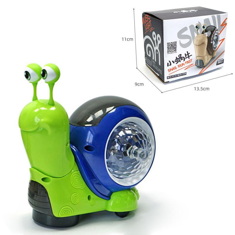 Ползающий Краб Улитка Детская Игрушка Ходячая Время на животе Танцующая Ранняя Образовательная Интерактивная Музыкальная Игрушка со Светом Малыш для Детей Подарки