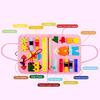 Монтессори Игрушки Развивающая доска Сенсорная активность Развивающая доска для моторики, Обучающая доска для малышей Дошкольное обучение