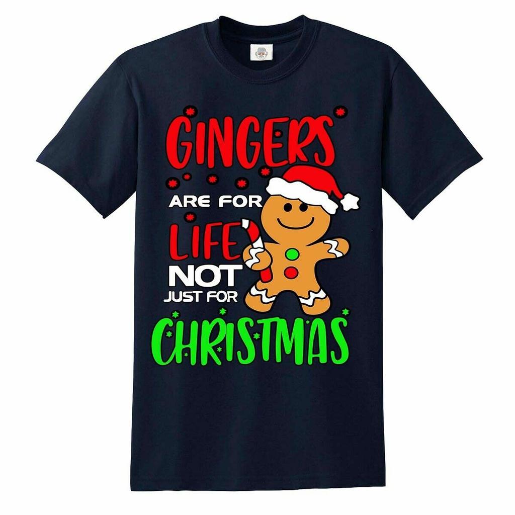 Gingers Are For Life Not Just for Christmas T-Shirt Funny Xmas Santa 2020 Tee C6