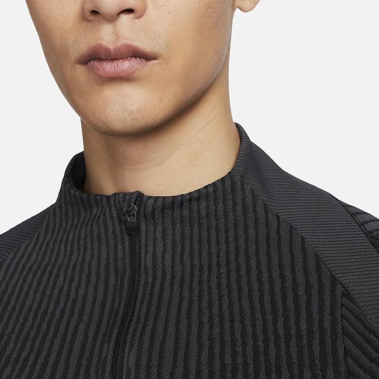 Nike Футболка-пуловер Dri-Fit Stretch с воротником-стойкой и длинным рукавом, мужская, FN2408-010