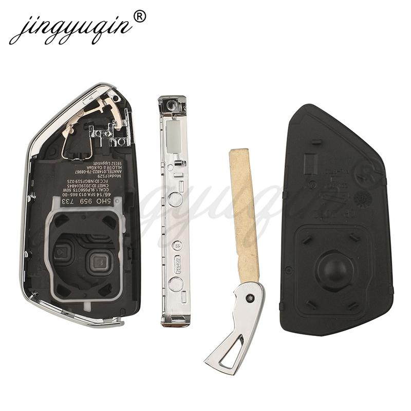 5pcs Remote Smart Car Key Shell For Volkswagen Golf 8 MK8 ID.3 ID.4 Cupra Skoda Octavia A8 SEAT Leon MK4 2020 2021 KD HZ25 ZB25