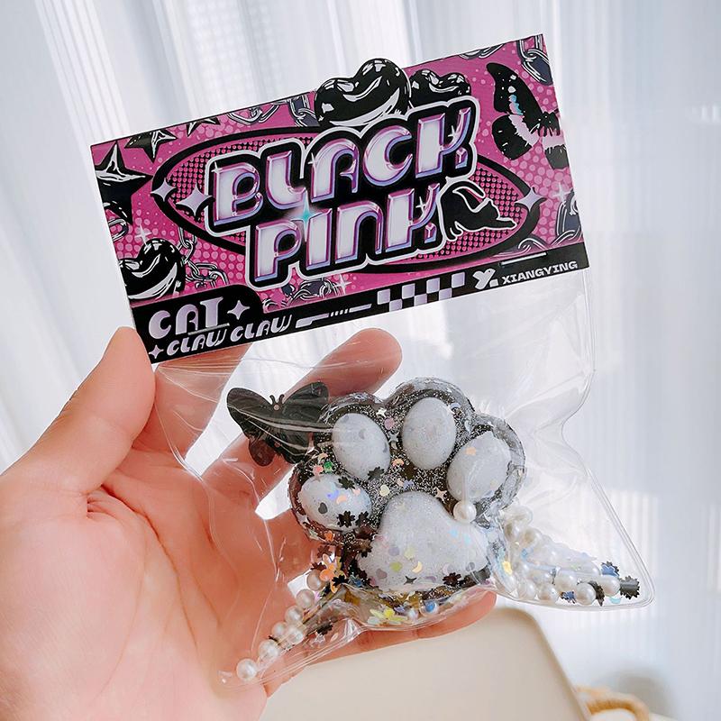 Милая мягкая плюшевая игрушка в виде кошачьей лапки для взрослых детей Tpr медленно отскакивающая сенсорная игрушка подарки