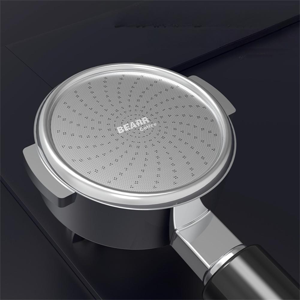 1 шт. Сетка для кофейной таблетки эспрессо 51 мм, 53 мм, 58 мм Сетка для кофейной таблетки эспрессо 0,8 мм Двухслойная сетка для кофейного фильтра Для портафильтра Кофейная посуда