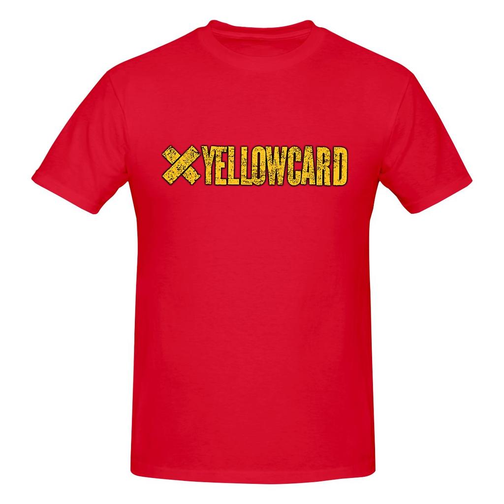 Yellowcard Sweet Cool Tshirtartistic Style Ribbed Collar Tshirt