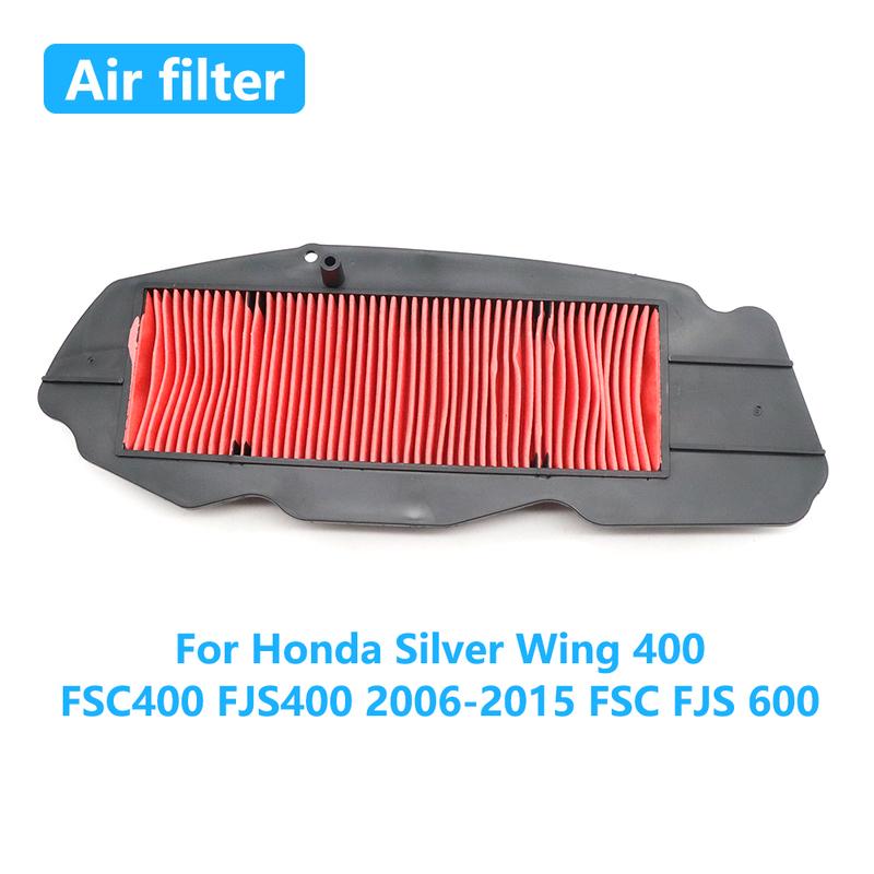 Высокопоточный воздушный фильтр для мотоцикла Honda Silver Wing 400 FSC400 FJS400 2006-2015 FSC FJS 600 Очиститель впускного тракта двигателя Аксессуары
