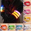 Светодиодный браслет для ночного спорта, мигающий грелка для рук, ремень безопасности для велосипеда, светоотражающий ремень