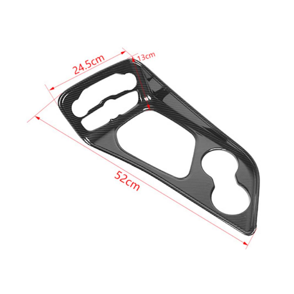Центральная консоль автомобиля, панель переключения передач, декоративная крышка, наклейки, накладка для Dodge Challenger 2015-2022, внутренние молдинги