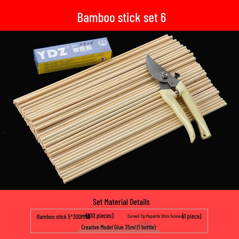 DIY Bamboo Architectural Model Rods