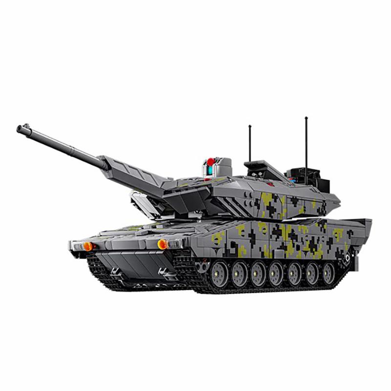 Военный Технический KF51 Panzer Строительные Блоки WW2 Армия Тяжелый Танк 4 Фигурки Сборка Кирпичный Модель Набор Взрослые Дети Подарки 2235 ШТ