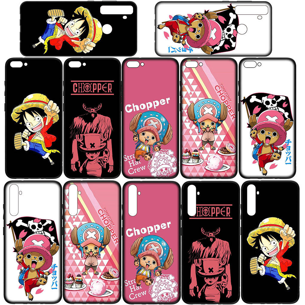 Case for Samsung Galaxy S25 S23 S24 Ultra FE Plus S9 A05 A06 A15 A16 A36 A37 A35 A54 A55 A56 A57 A25 A26 A53 One Pieces Coque Tony Chopper Luffy Cover