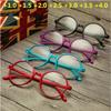Unisex Reading Glasses Women Men TR90 Ultralight Resin Round Frame Hyperopia Presbyopic Eyeglasses Presbyopia Eyewear