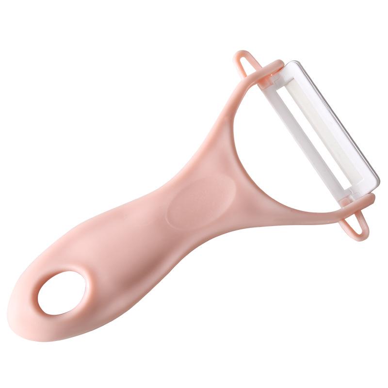 Многофункциональная овощечистка Многоцветная керамическая овощечистка для дыни Кухонный нож для очистки Креативный домашний нож для чистки