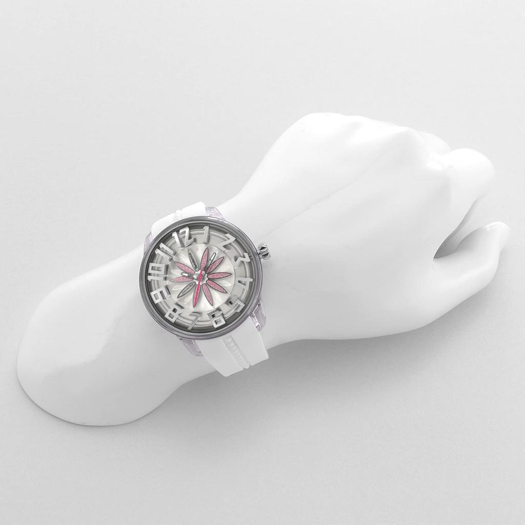 Часы King Dome Серебристый циферблат Полиамид Минеральное стекло Кварцевые 50 мм Часы TY023004P Белые [Tendence] Женские [Товар]