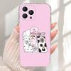 Cute E-Esther B-Bunny Phone Case For iPhone 17,16,15,14,13,12,11 Pro,Max,Plus,X,XS,XR,SE4,E Mini Transparent Soft Cover