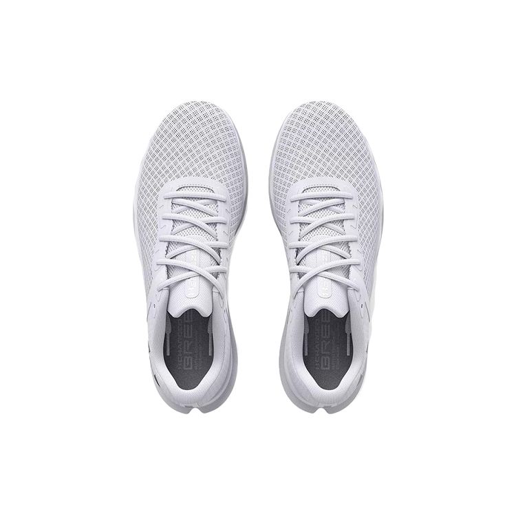 Under Armour Женские Charged Breeze Белый Металлик Серебристый 3025130-100