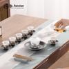 Nanshan Master Chinese Ice Jade Porcelain 15-Piece Kung Fu Tea Set