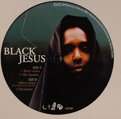 12-дюймовая пластинка MFON - Black Jesus DFR007 DaFunk Records 2002 США Танцевальная и электронная музыка Б/у