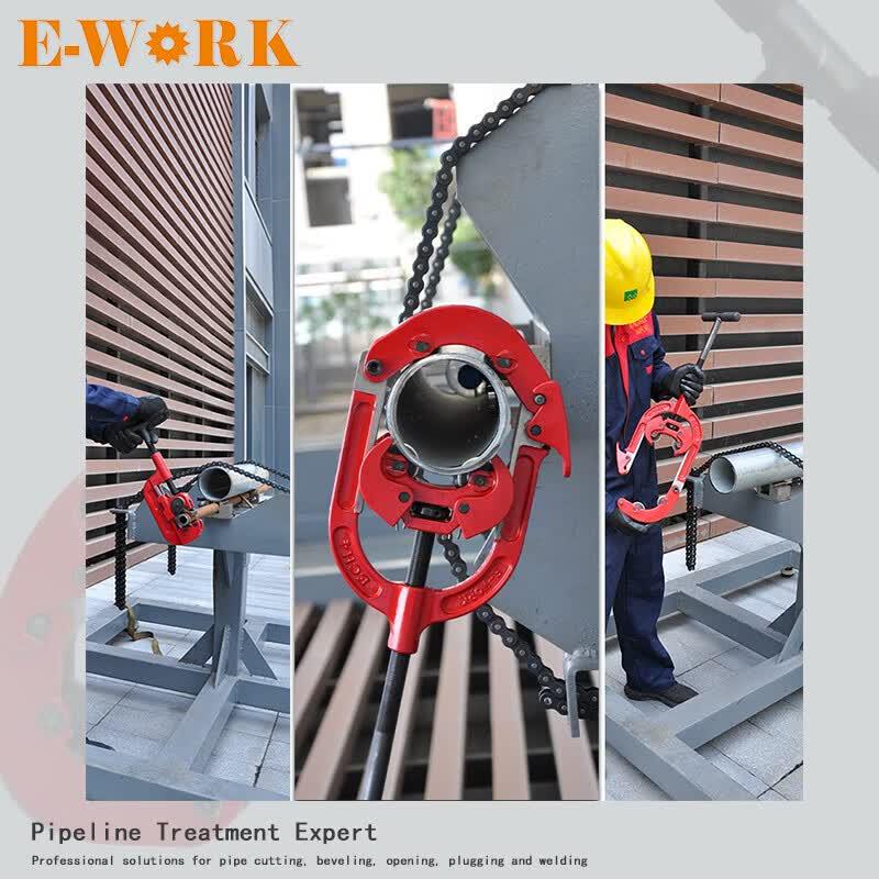 Ручной трубный резак E-WORK ECH4 для тяжелых условий