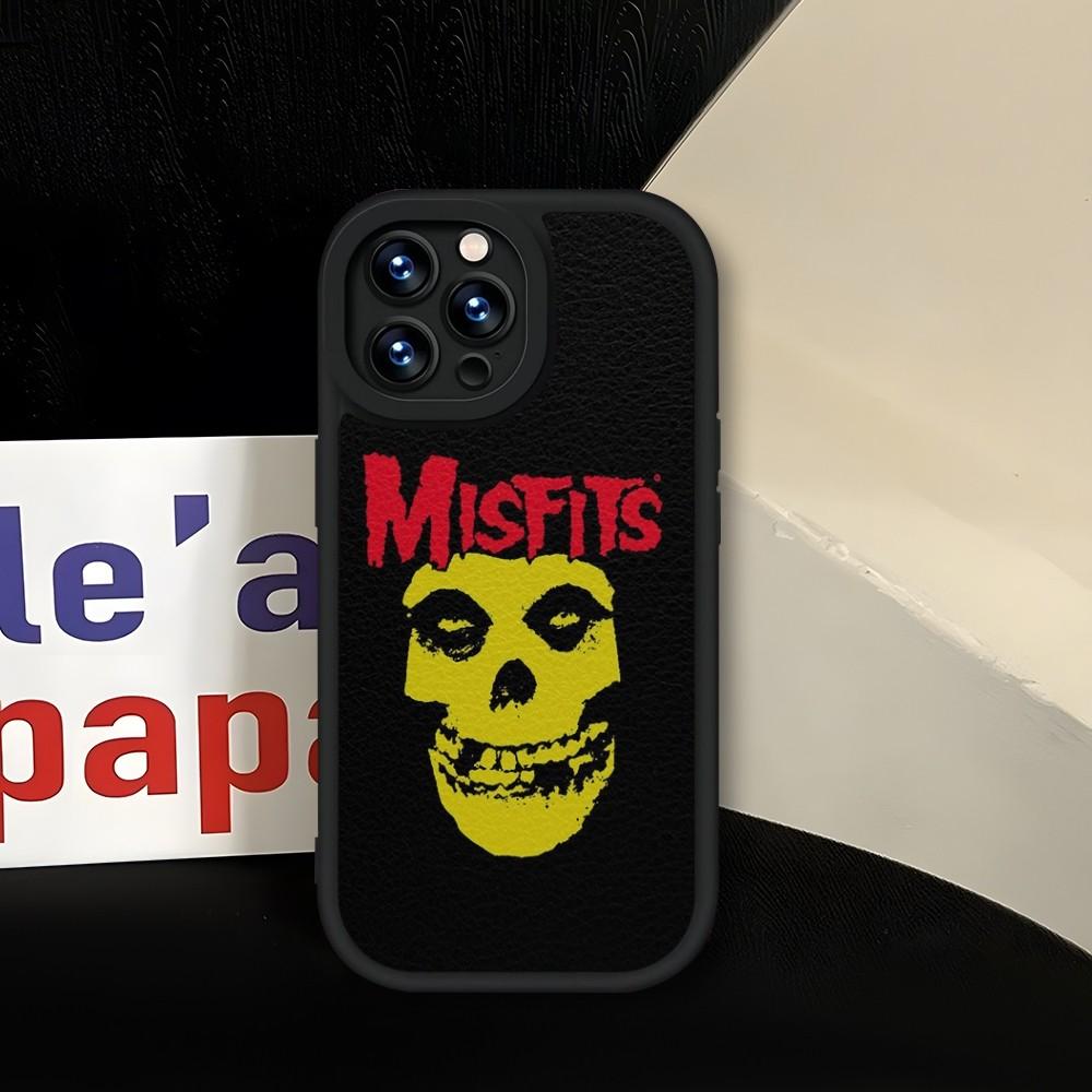 Чехол для телефона The Misfits Гленн Данциг Мягкий Черный Для IPhone 13 14 15 12 11 Pro Max Mini Xs X Xr 7 8 Plus SE2020 Кожаный Coque