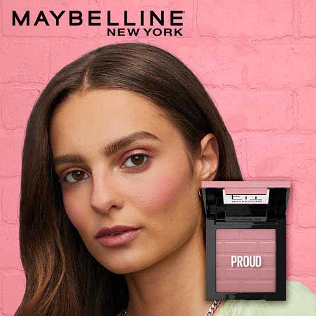 Maybelline New York Fit Me Mono Blush 40 Proud 4.5g Long-Lasting Lightweight Cheek Color Natural True Tone 16H Wear