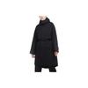 Casual Sports Hooded Long Sleeve Coat Women Coats Black DQ7003-010
