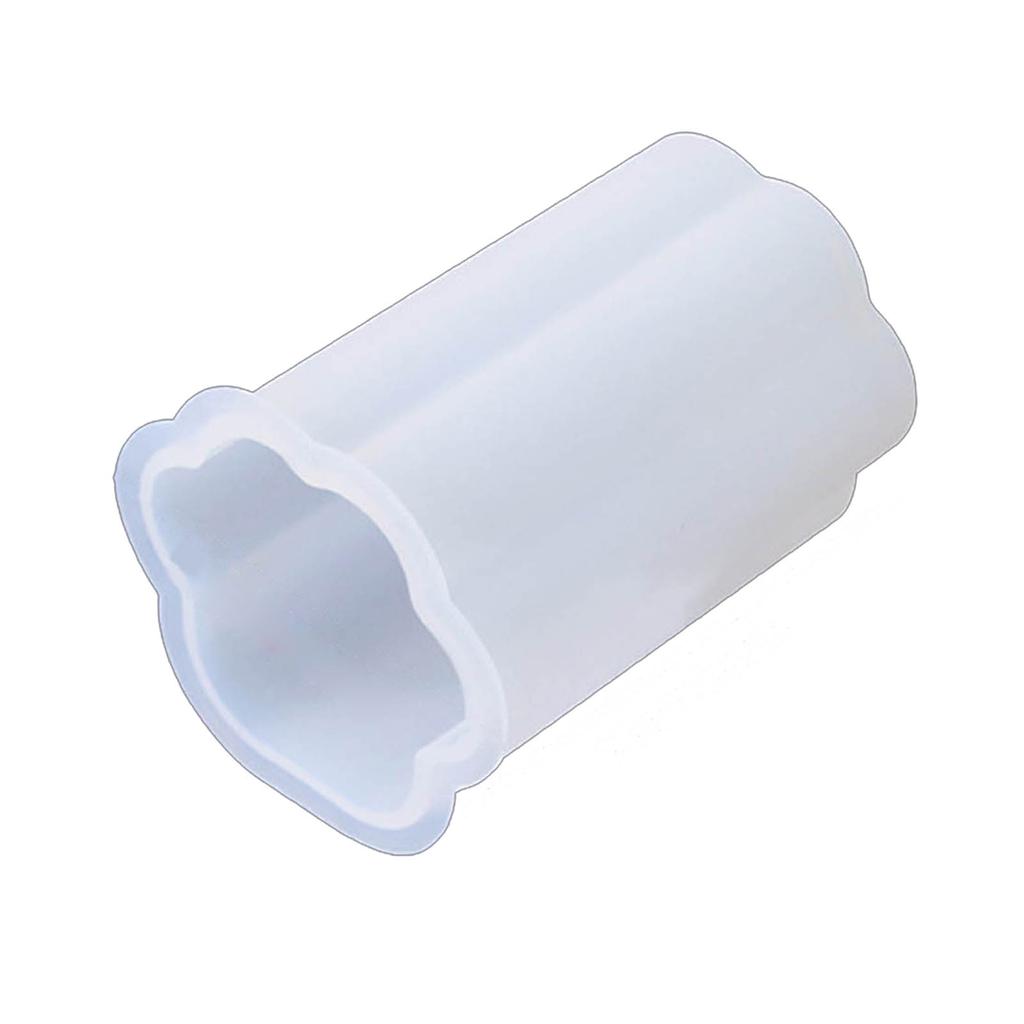 3D Cylinder Candle Mold for Making Candle Gypsum Ornaments Home Decorations DIY Craft, 3D Pillar Candle Silicone Mold