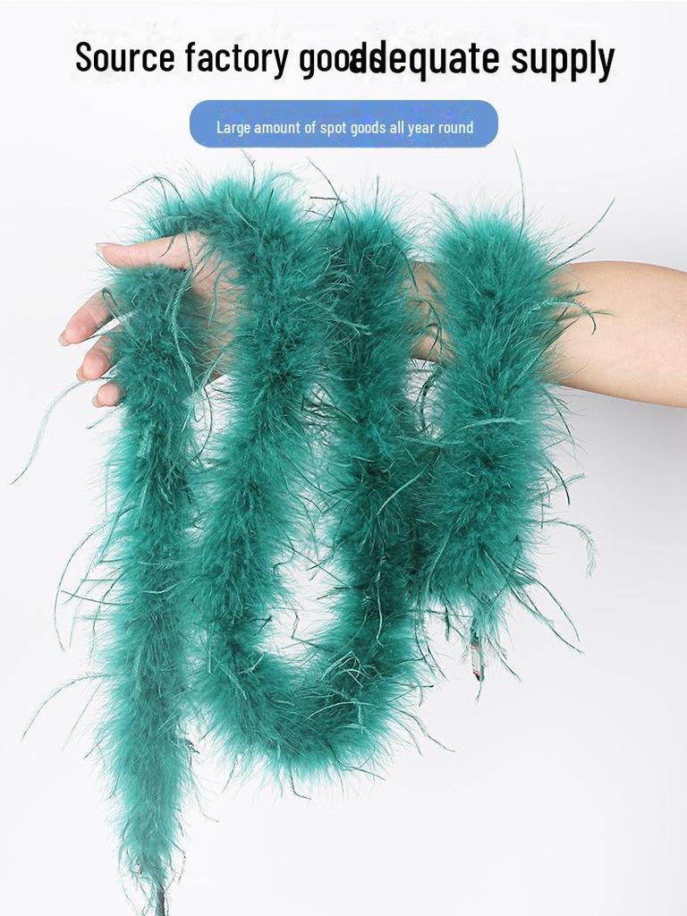 Полоски страусиных перьев для танцевальных костюмов и украшения своими руками