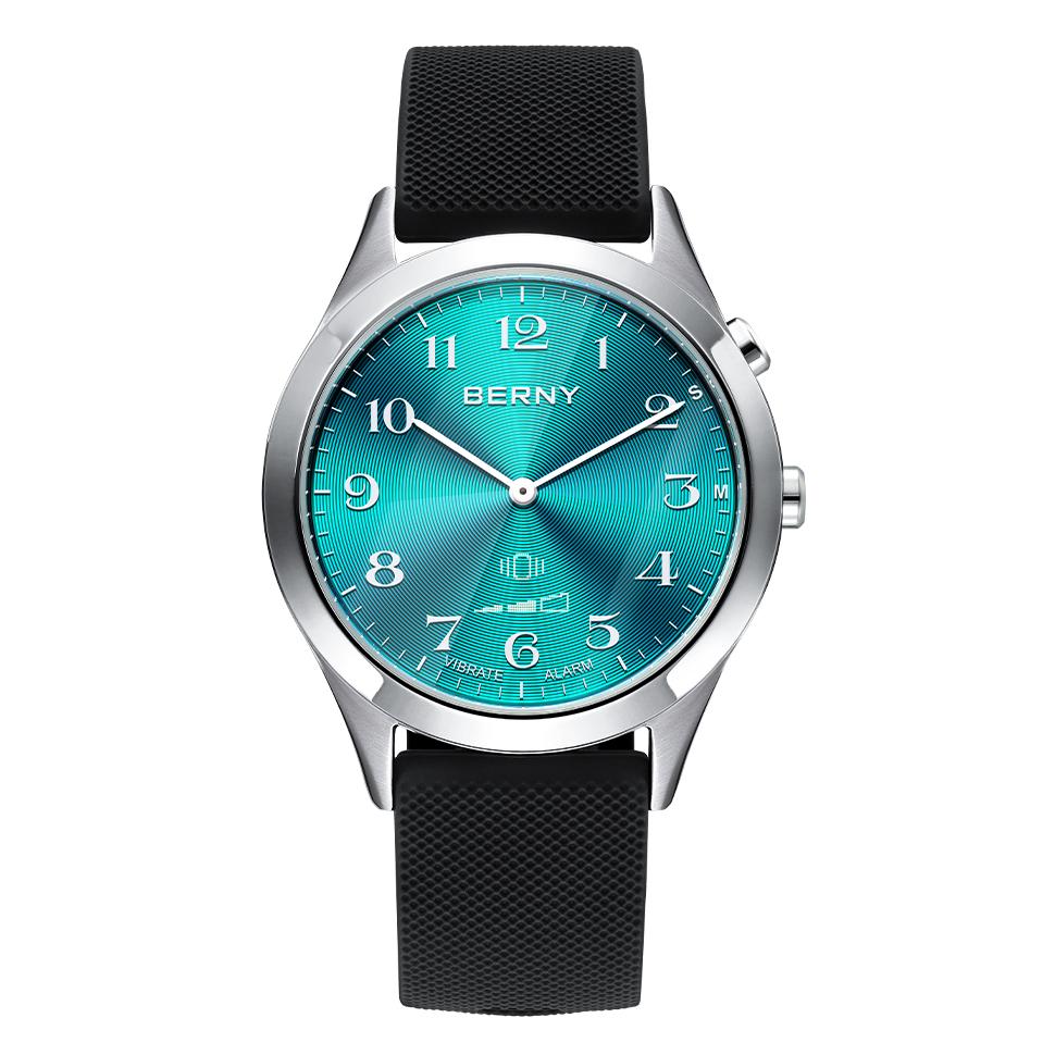 BERNY Analogue Vibrating Watch Multifunctional Elderly medication reminder for elderly/deaf Watch for hearing impaired Watches