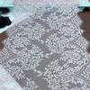 ( 2 цвета ) Французское Шантильи Кружево, 3м x 31.5см, Неэластичная Ткань с Вышивкой Ресничками на Корде для Нижнего Белья, Платья, Одежды, Шитья и Рукоделия
