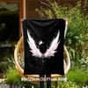 1pc Wings Crown Outdoor Flannel Blanket Soft Warm All-Season Throw for Sofa Bed Car Camping Office, Cozy Gift Idea1169S
