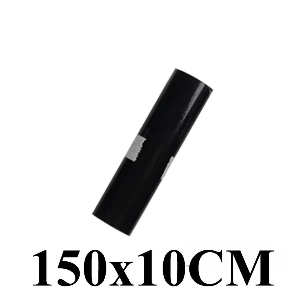 Self Adhesive Vinyl Sticker Bubble Free for Window Trim Mirror Car Motorcycles Bicycle Laptop Piano Black Glossy Vinyl Wrap Film