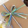 1 Roll Paper Cord Recyclable DIY Clear Texture Hand-knitted Wrapping Raffia Straw for Festival